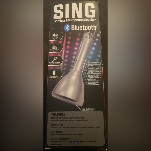 Sing wireless microphone speaker - Picture 3 of 3